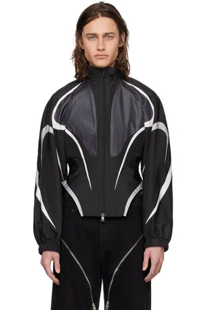 MUGLER Black Corseted Jacket
