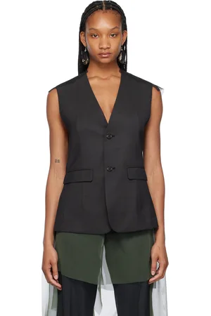 UNDERCOVER Gray Overlay Vest