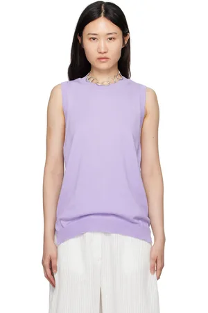 CORDERA Purple Regular Fit Tank Top