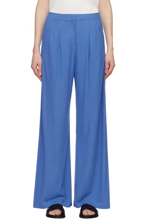 Max Mara Blue Brina Trousers
