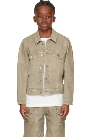 Rick Owens Kids Off-White Trucker Denim Jacket