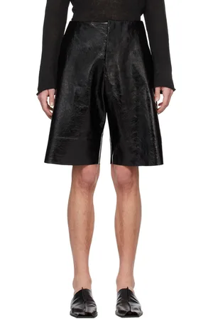 GABRIELA COLL GARMENTS SSENSE Exclusive No.277 Leather Shorts