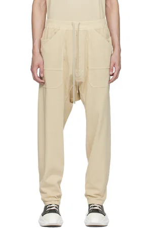 Rick Owens Off-White Classic Cargo Sweatpants