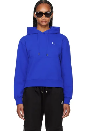 Ader Error Blue Significant TRS Tag Hoodie