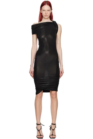 Rick Owens Black Sienna Minidress