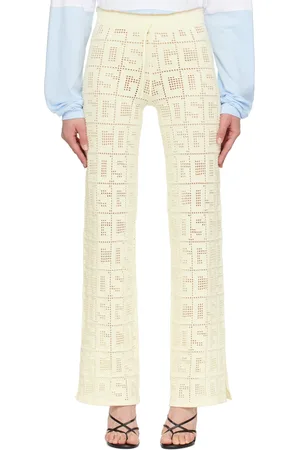 GCDS Off-White Monogram Trousers