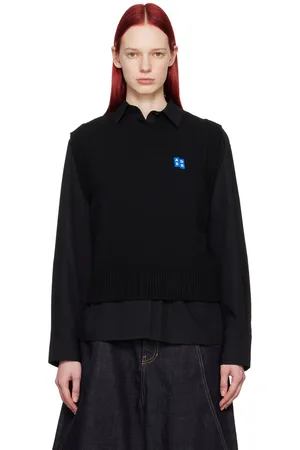 Ader Error Black Significant TRS Tag Vest