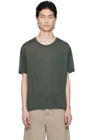 LEMAIRE Green Soft T-Shirt