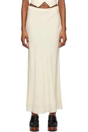 GABRIELA HEARST Off-White Belo Maxi Skirt