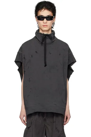 Nicolas Andreas Taralis SSENSE Exclusive Black Doublesized Sweatshirt