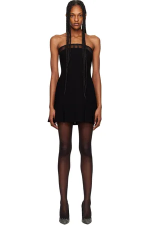 Monot Black Layered Minidress