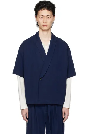 King & Tuckfield Wrap Denim Shirt