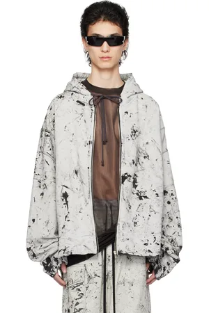 Nicolas Andreas Taralis Gray Doublesized Hoodie
