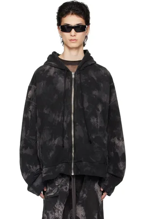 Nicolas Andreas Taralis Black Doublesized Hoodie