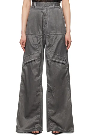 Y / PROJECT Black Pop-Up Trousers