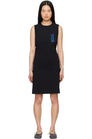 Maison Margiela Black Self-Tie Tank Top