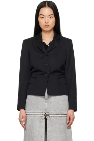 Vaquera Black Cutout Blazer