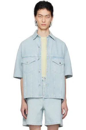 Nanushka Blue Jorge Denim Shirt