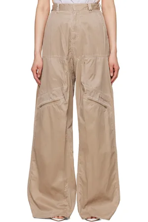 Y / PROJECT Beige Pop-Up Trousers