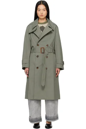 Vaquera Khaki Cutout Coat