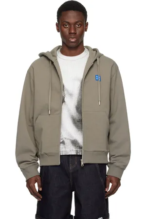 Ader Error Gray Significant TRS Tag Hoodie