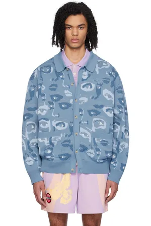KIDSUPER STUDIOS Blue Puma Edition Cardigan