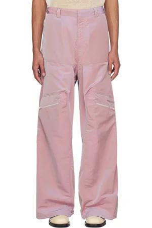 Y / PROJECT Purple Gathered Trousers