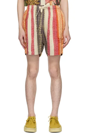 Kartik Research Multicolor Patchwork Shorts
