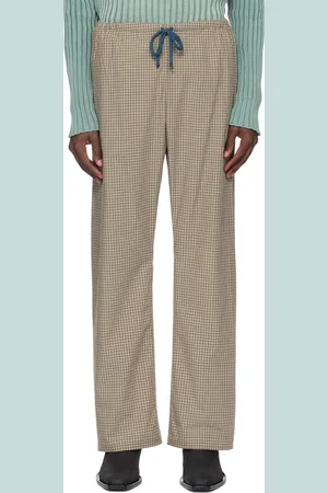 SC103 Brown Drawstring Trousers