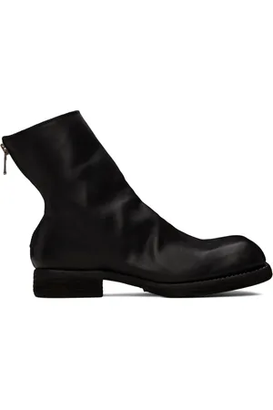 Guidi GR05 leather ankle boots - Black