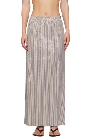 Saks Potts Brown Livia Maxi Skirt
