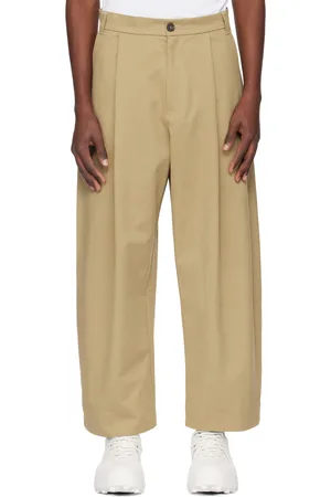 STUDIO NICHOLSON Beige Sorte Trousers