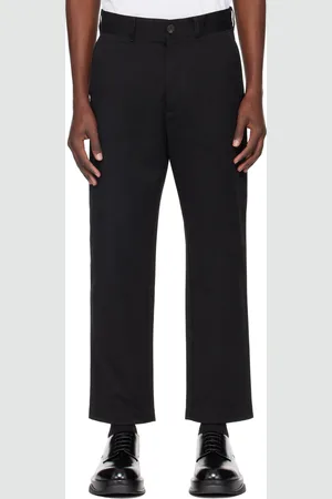 STUDIO NICHOLSON Black Bill Trousers