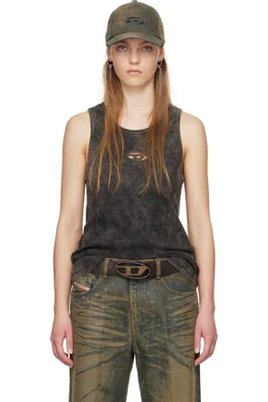 Diesel SSENSE Exclusive Brown Tank Top