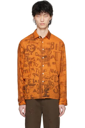 Small Talk SSENSE Exclusive Orange Shirt