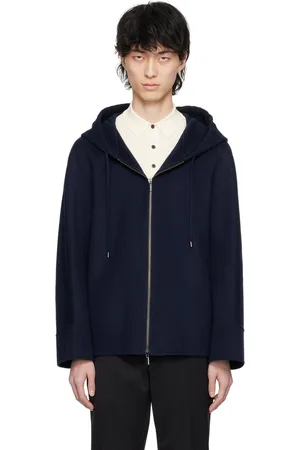Max Mara Navy Wind Hoodie