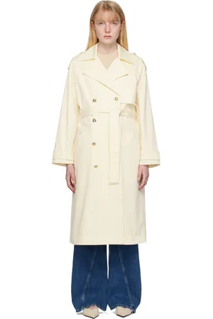 ANINE BING Off-White Layton Trench Coat