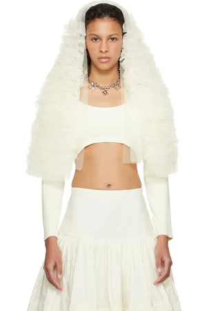 Molly Goddard SSENSE Exclusive Off-White Orion Veil