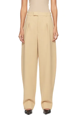 WARDROBE.NYC Beige Hailey Bieber Edition Trousers