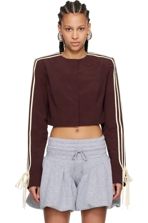 FIDAN NOVRUZOVA Burgundy Giada Jacket