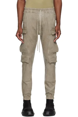 Rick Owens Off-White Mastodon Megacargo Denim Cargo Pants