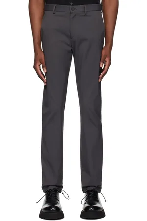 THEORY Gray Zaine Trousers