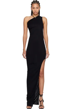 Rick Owens Black Sivaan Ziggy Maxi Dress