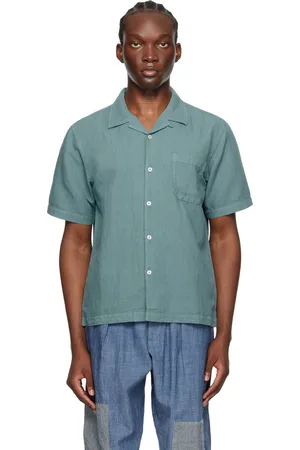 Universal Works Blue Road Shirt