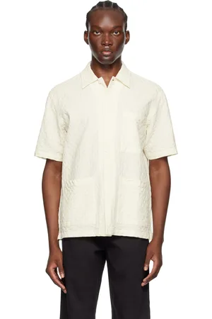 Universal Works White Island Shirt