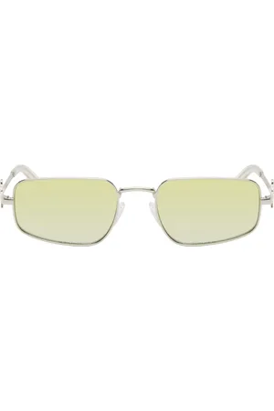 Le Specs Silver Metagalactic Sunglasses