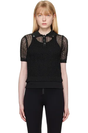 Recto Net Crop Polo