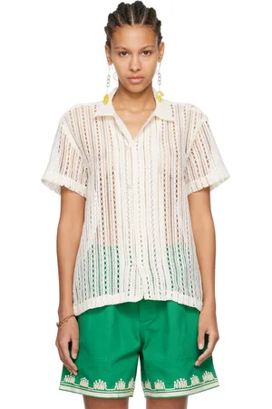 BODE Off-White Meandering Shirt