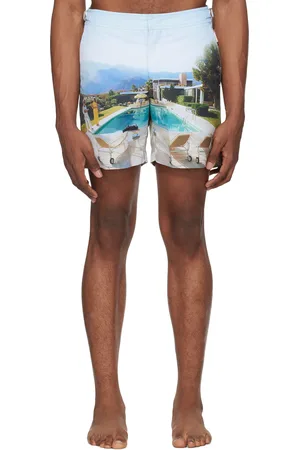 Orlebar Brown Blue Bulldog Swim Shorts
