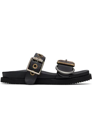 Vivienne Westwood Black Alex Stud Sandals